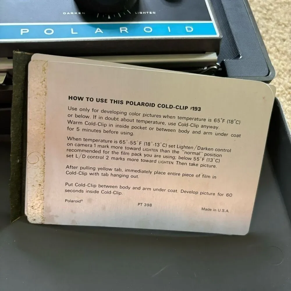 Polaroid Countdown M60 Automatic Land Camera *Not Tested*